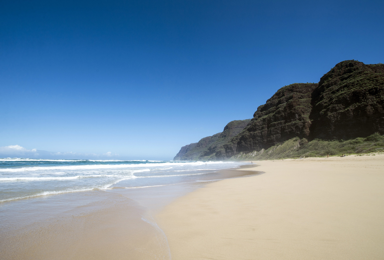 Polihale State Park on Kauai